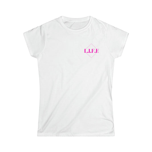 L.I.F.E Pink Rose Women's Tee