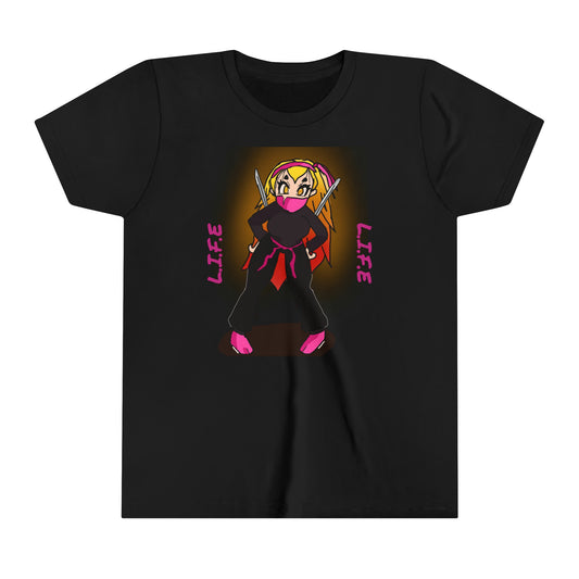 L.I.F.E Girl Ninja Youth Tee