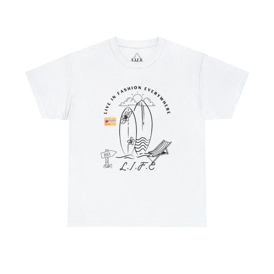 L.I.F.E  On The Beach T-Shirt