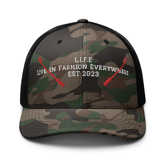 L.I.F.E  Camouflage Mesh Hat